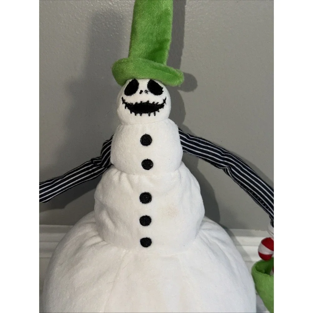 Walgreens Exclusive Animated‎ Jack Skellington Snowman Disney Nightmare Before